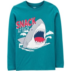 Carter's | Kid Shark Jersey Tee
