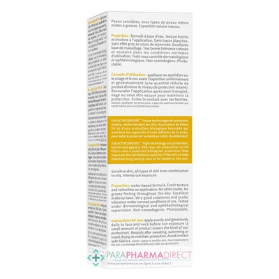 Bioderma Photoderm Aquafluide SPF50+ - Fini Invisible - Peaux Sensibles 40ml