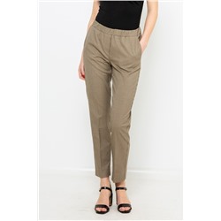 Pantalón pitillo Marrón