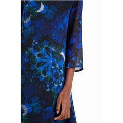 Vestido largo mandalas tie dye