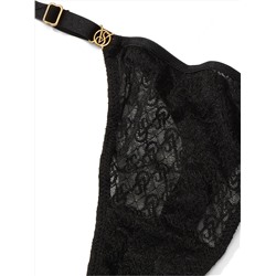 Icon by Victoria's Secret Icon Lace Adjustable Thong Panty