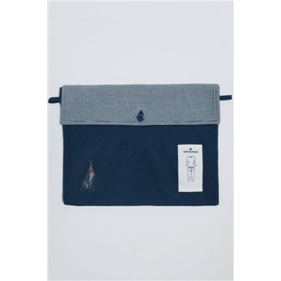 Pijama largo microraya borado galgo