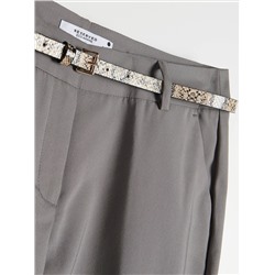 Zigarettenhose mit Gürtel