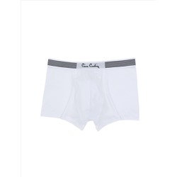 Beyaz Tekli Boxer