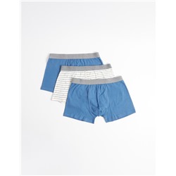 3 Boxers Pack, Men, Multicolour