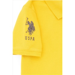 Erkek Çocuk Polo Yaka Koyu Sarı Tişört