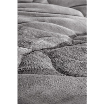 Kaira Çift Kişilik Comforter Set - Antrasit