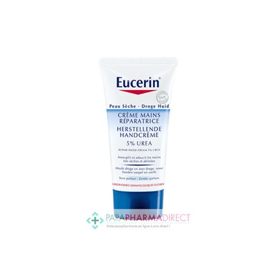 Eucerin Peau Sèche Crème Mains Réparatrice 5% d'Urée 75ml