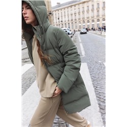 PADDED HOODED WINDPROOF ANORAK
