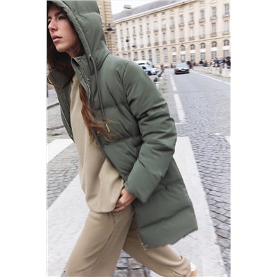 PADDED HOODED WINDPROOF ANORAK