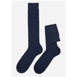 Lange Herrensocken aus Winterbaumwolle