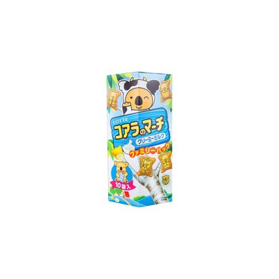 Фигурное печенье со сливочной начинкой Lotte Koala's 37 гр / Lotte Koala's March Creamy Milk Flavoured Biscuits with Cream Filling 37g