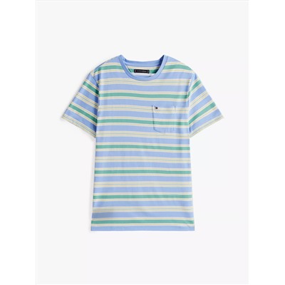 Everyday Stripe Pocket T-Shirt