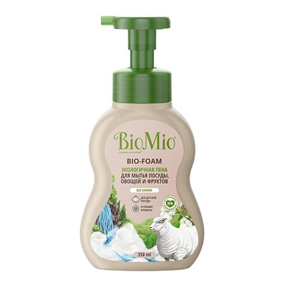 Пена для мытья посуды экологичная "BIO-FOAM", без запаха