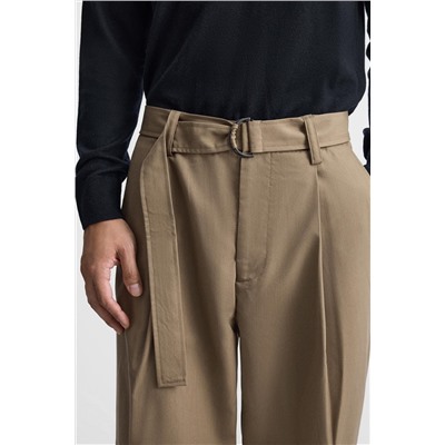 PANTALÓN PLIEGUES CINTURÓN