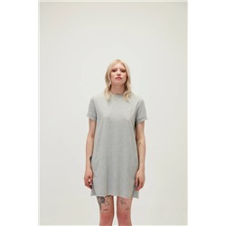 Bad Bear, Lily Dress Gri Melanj Kadın Elbise T-shirt