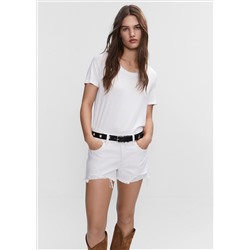 Camiseta cuello escotado