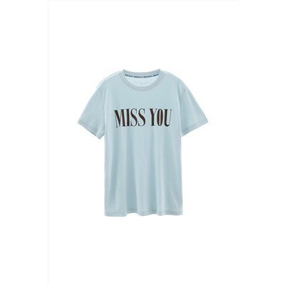 Camiseta Celeste