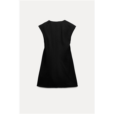 ZW COLLECTION KNOTTED SHORT DRESS