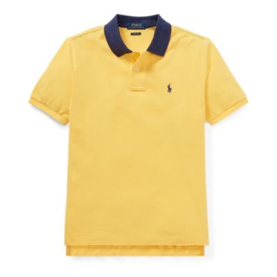 BOYS 8-20 Cotton Mesh Polo Shirt