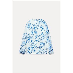 BLUSA ESTAMPADA ALGODÓN