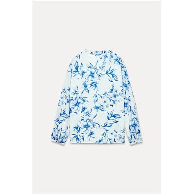 BLUSA ESTAMPADA ALGODÓN