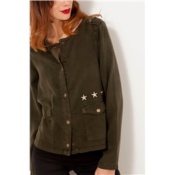Chaqueta Verde oscuro