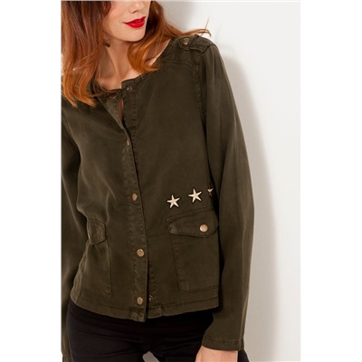Chaqueta Verde oscuro