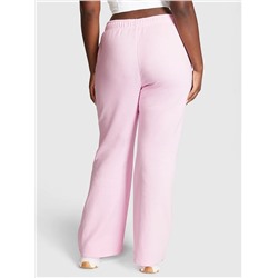 PINK IVY FLEECE FLARE SWEATPANTS