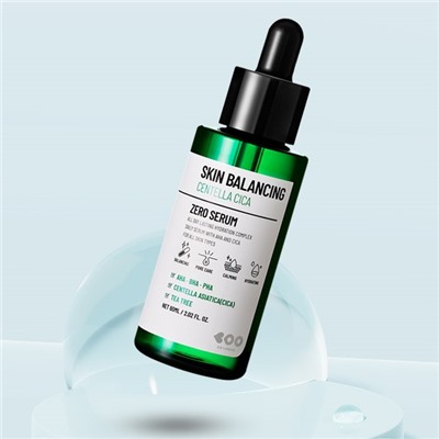 Skin Balancing Centella Cica Zero Serum, Успокаивающая кислотная сыворотка