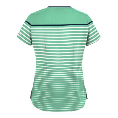 UA Sassy Stripes Amazon Print Scrub Top