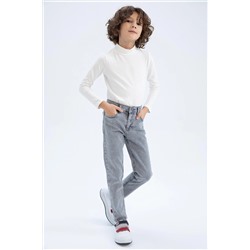 Defacto Erkek Çocuk Slim Fit Jean Pantolon Y8277A622CW