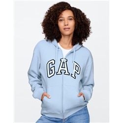 Relaxed Gap Logo Zip Hoodie