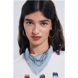 Pañuelo bandana chica cowboy caballo