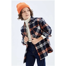 Defacto Erkek Çocuk Oversize Flanel Uzun Kollu Gömlek Z1000A623SP