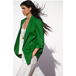 BLAZER WITH ROLLED-UP SLEEVES
