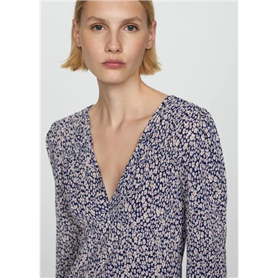 Vestido estampado floral