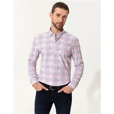 Gül Kurusu Slim Fit Uzun Kollu Gömlek