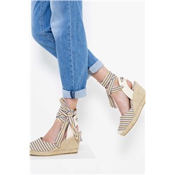 Sandalias de cuña Blanco