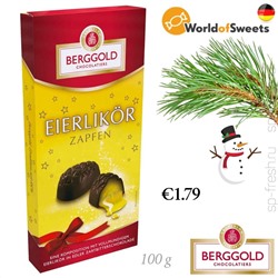 Berggold Eierlikör Zapfen 100g