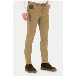 Erkek Haki Jean Pantolon