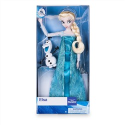 Elsa Classic Doll with Olaf Figure - 11 1/2''