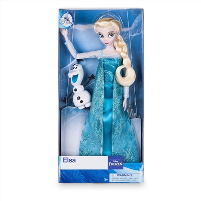 Elsa Classic Doll with Olaf Figure - 11 1/2''