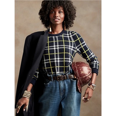 Aire Puff-Sleeve Sweater