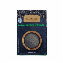 PATANJALI Black Pepper Powder Перец чёрный молотый 100г