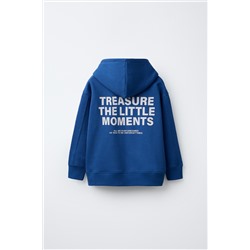 SLOGAN PRINT HOODIE
