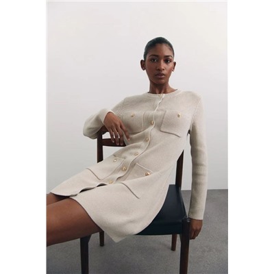 Женское вязаное платье  H&*M