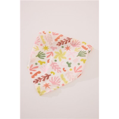 Bandana pelo estampado multicolor