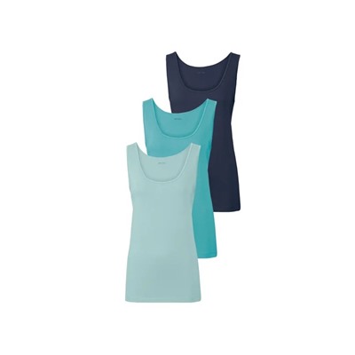 ESMARA® Achselhemd Damen, 3 Stück