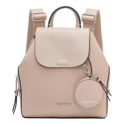 CALVIN KLEIN Millie Matte Shine Logo Backpack